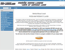 Tablet Screenshot of mh-loans.com